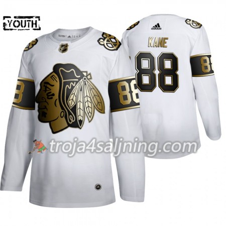 Chicago Blackhawks tröja Patrick Kane 88 2019-2020 Adidas Golden Edition Vit Authentic - NHL Tröjor Barn Chicago Blackhawks tröja Patrick Kane 88 2019-2020 Adidas Golden Edition Vit Authentic - NHL Tröjor Barn